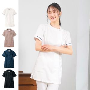医療 ナース 看護 白衣 女性 レディース 介護 事務 超マシュマロツイル スイートモードジャケット