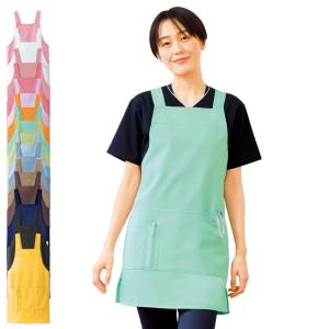NEWセミミドル丈エプロン(さらりタッチ) LL-3L 保育士