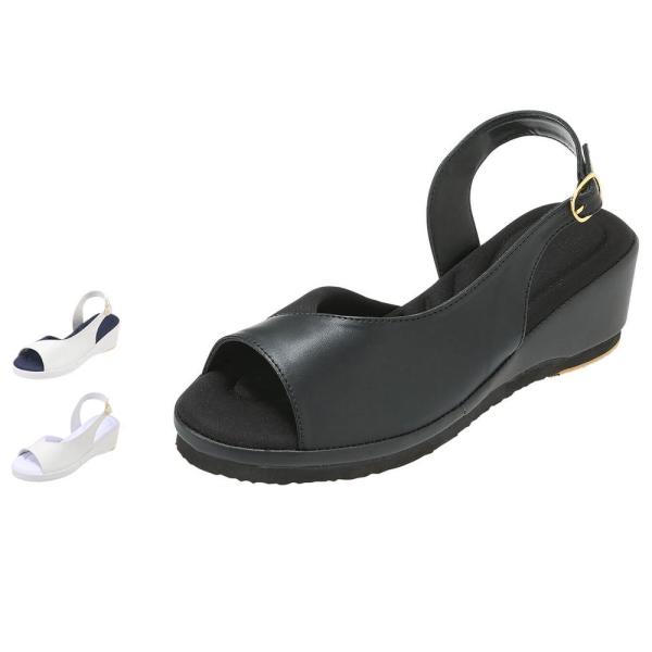 ナース 医療 病院 看護師 歯科衛生士 オフィス 事務 受付 エステ 軽量 黒 白 防菌防臭 ずっと...