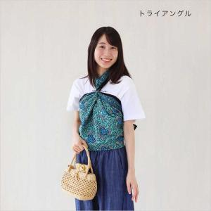 スクエアクロス アフリカンプリント 正方形 1...の詳細画像3