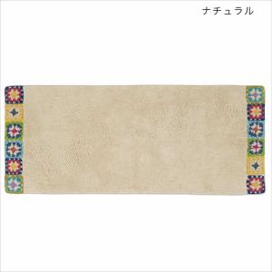 マットLクロシェット キッチンマット 120×...の詳細画像1