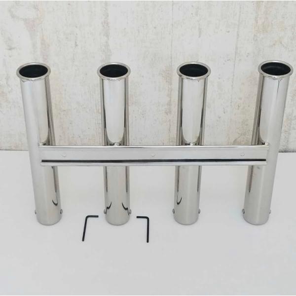 ロッドホルダー　４連　SUS316　ステンレス　オートエースマリン