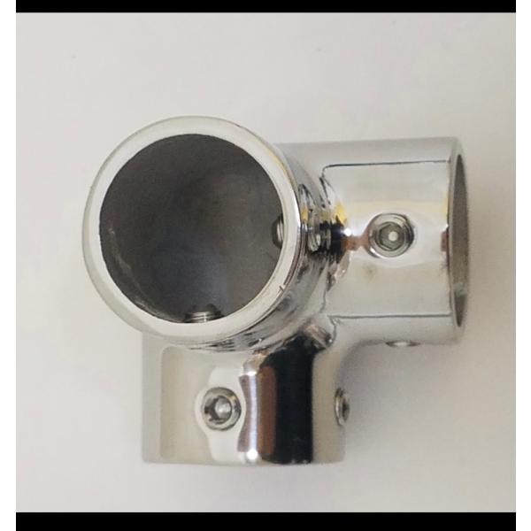 25mm　パイプ用　三方コーナー　ステンレス　継手　オーニング製作に　オートエースマリン　