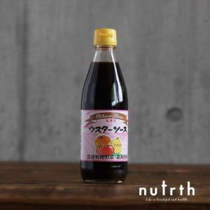 光食品 ヒカリ ウスターソース （国産有機野菜・果実使用） 360ml｜nutrth