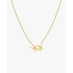 ネックレス ハンドメイド ゴールドアクセサリー Made in Bali | Double starfish necklace gold｜nuts-and-coffee