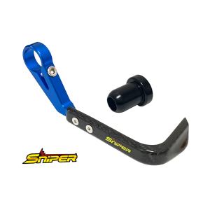 カーボンブレーキレバーガード 青 カワサキ車用 SNIPER スナイパー SP0097BL_K