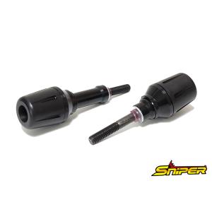 NINJA ZX-25R ZX-4R エンジンスライダー 黒 SNIPER スナイパー SP0130...