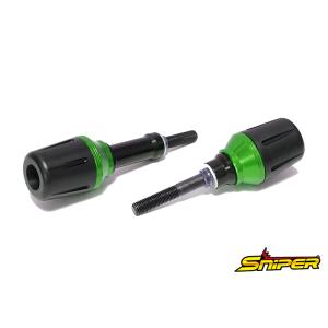 NINJA ZX-25R ZX-4R エンジンスライダー 緑 SNIPER スナイパー SP0130...