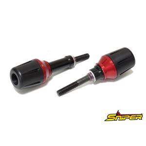 Ninja NINJA ZX-25R ZX-4R フレームホールキャップ 赤 SNIPER
