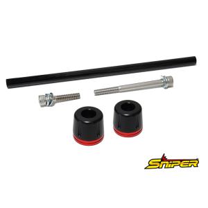 NINJA ZX-25R ZX-4R フロント アクスルスライダー 赤 SNIPER スナイパー S...