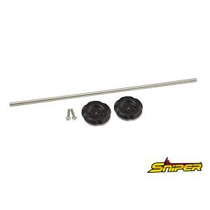 NINJA ZX-25R ZX-4R フレームホールキャップ 黒 SNIPER スナイパー SP01...