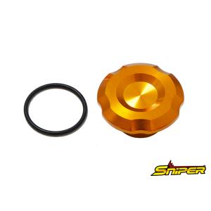 NINJA ZX-25R ZX-4R ステムナットキャップ 金 SNIPER スナイパー