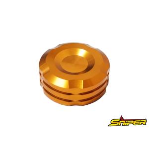 アルミ製 マスターシリンダーキャップ 金 38mm  M34xP4 汎用 SNIPER スナイパー ...