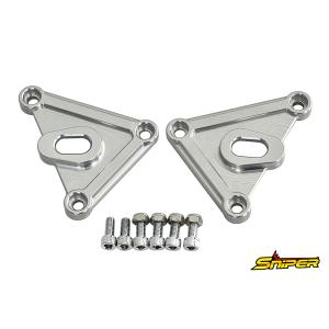 Dax125/ダックス125 モンキー125/Monkey125 ヘッドライトステー シルバー SNIPER スナイパー SP0160S｜nuts-berry