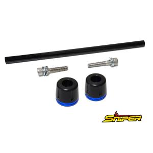 NINJA ZX-10R/RR/SE フロント アクスルスライダー 青 SNIPER スナイパー S...