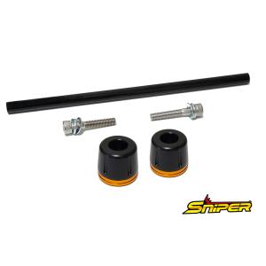 NINJA ZX-10R/RR/SE フロント アクスルスライダー 金 SNIPER スナイパー S...