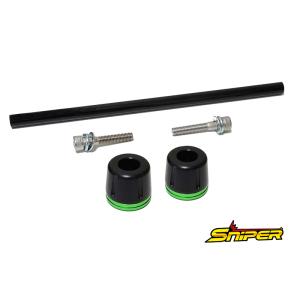 NINJA ZX-10R/RR/SE フロント アクスルスライダー 緑 SNIPER スナイパー S...