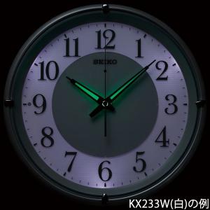 掛け時計 セイコー 壁掛け KX233B 電波...の詳細画像1