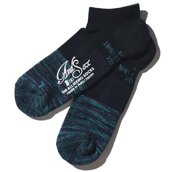 【メール便対応商品 2足まで】 ANDSOX SUPPORT PILE SHORT 靴下 スニーカー...