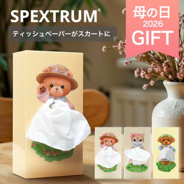 母の日ギフト ティッシュケース ティッシュボックス SPEXTRUM スペクトラム Tissue U...