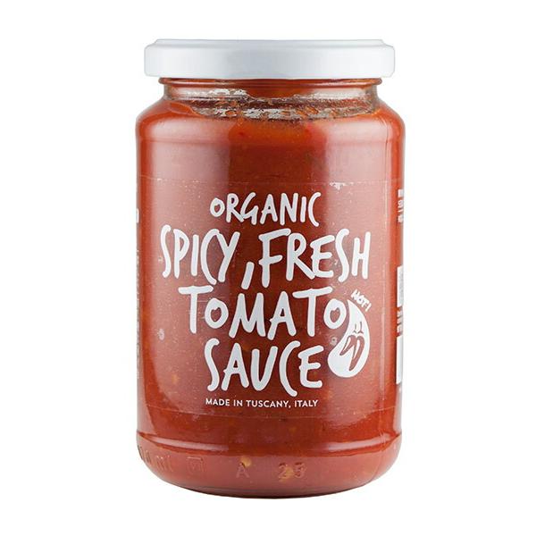 イタリア産 有機トマトソース 唐辛子 スパイシー パスタソース フレッシュトマトソース　LD002 ...