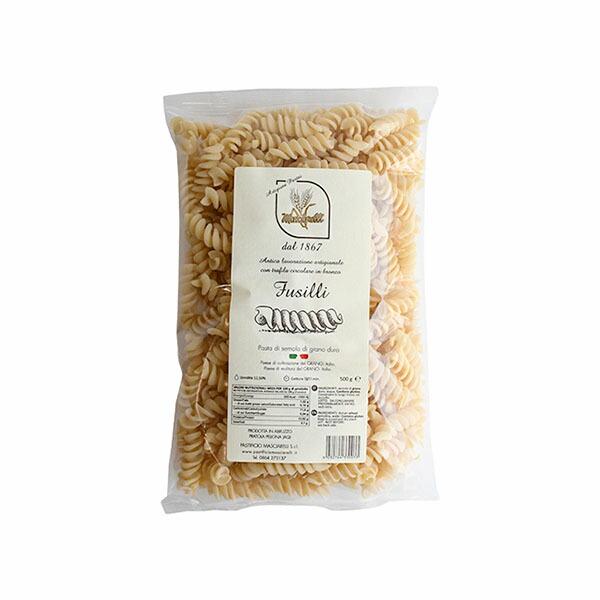 冷めても美味しい職人パスタ フジッリ 可愛いマカロニ 500g 小林もりみセレクト 標準ゆで時間10...