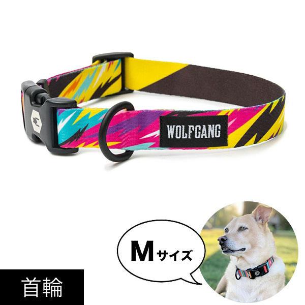 首輪 Mサイズ 中型犬用 WOLFGANG MAN &amp; BEAST FuzzyTails ウルフギャ...