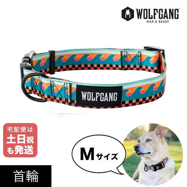 首輪 Mサイズ 中型犬用 WOLFGANG MAN &amp; BEAST ブエナオンダ BuenaOnda...