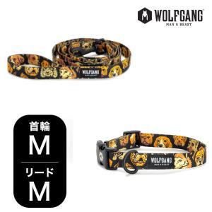 【未使用品】　ロンハーマン　犬　首輪（L）　リード　セット cliffedge_15041001