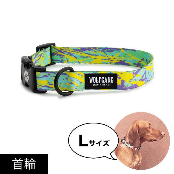 首輪 Lサイズ 大型犬用 WOLFGANG MAN &amp; BEAST ModernCanvas ウルフ...