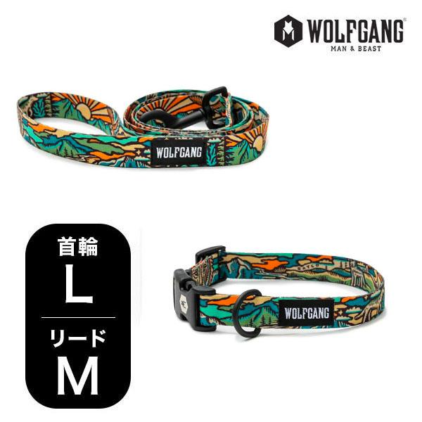 ウルフギャング マンアンドビースト 首輪リードセット 大型犬用 WildWolf WC-003-WL...