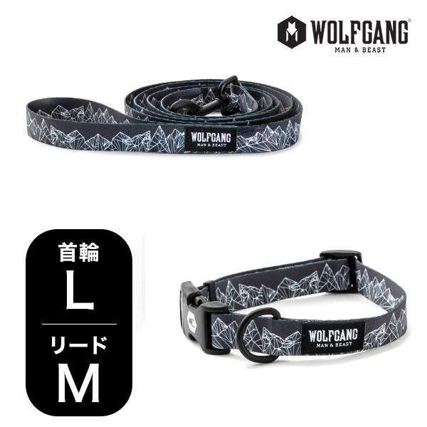 ウルフギャング マン＆ビースト 首輪リードセット LMサイズ 大型犬用 WOLFGANG MAN＆B...