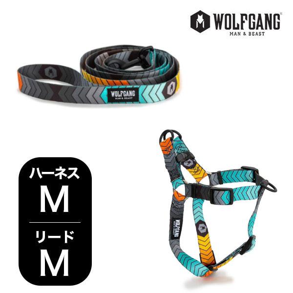 ウルフギャング マンアンドビースト ハーネスリードセット 中型犬用 ChevTech WH-002-...