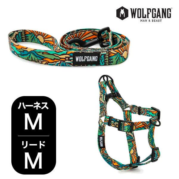 ウルフギャング マンアンドビースト ハーネスリードセット 中型犬用 WildWolf WH-002-...