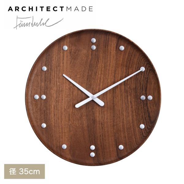 Finn Juhl フィン・ユール クロック 掛け時計 ブラウン アーキテクトメイド ARCHITE...