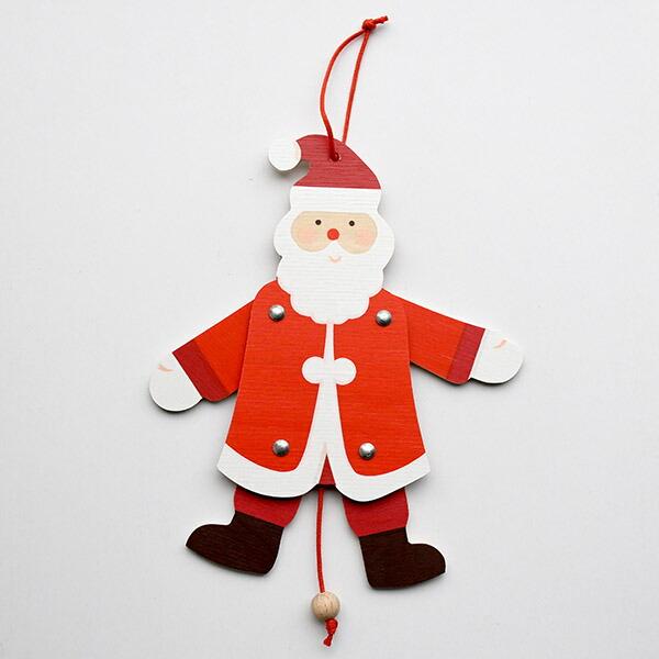 【メール便対応商品 1点まで】ミニハンぺルマンサンタ クリスマスオーナメント サンタクロース 壁飾り...