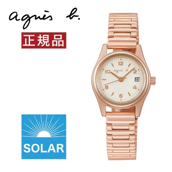 アニエスベー 時計 レディース agnes b. 腕時計 ソーラー カレンダー シネマデザイン 24...