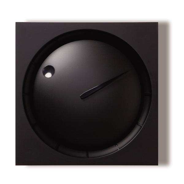 【ご用命後お届け予定をご回答】Lemnos（レムノス） 【HOLA/ホーラ】壁掛け時計 ブラック 正...