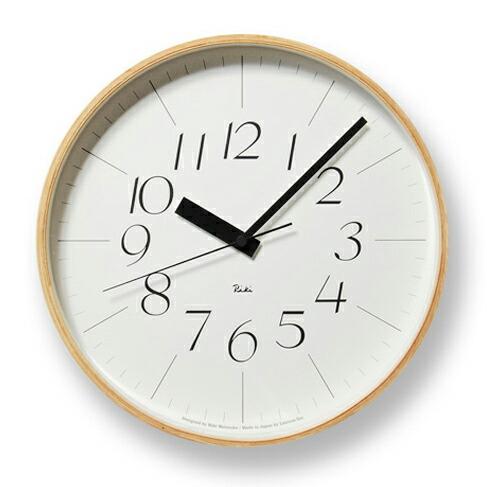 【ご用命後お届け予定をご回答】RIKI CLOCK 電波クロック WR08-26 Lサイズ 正規品
