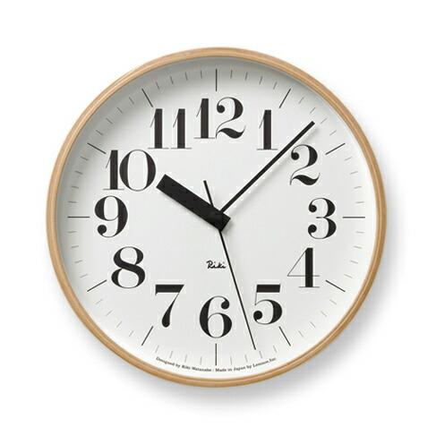 【ご用命後お届け予定をご回答】RIKI CLOCK 電波クロック WR20-02 Mサイズ 正規品