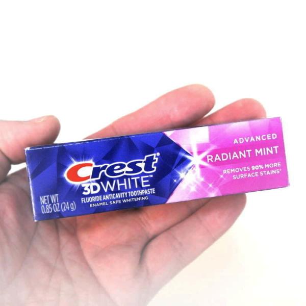 【お試しサイズ】【送料無料】米国 Crest 3D WHITE RADIANT MINT ミント ア...