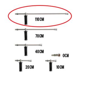 精和産業 ノズルなし 洗浄機用 ランス LC-1 全長約15cm ワンタッチ