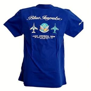 ●ブルーインパルス●  AIR-SHOW Ｔシャツ　Classic 　ロイヤルブルー　男女兼用・大人用｜空飛ぶ広報室ヤウー店