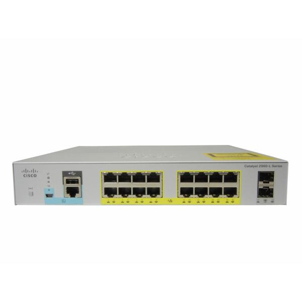 【中古】Cisco Catalyst 2960L-16PS-LL （WS-C2960L-16PS-L...