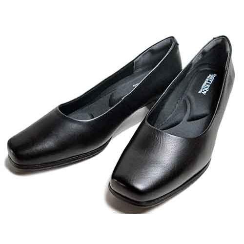 アクアレディ AQUA LADY 9050 コンフォートプレーンパンプス ブラック レディース 靴