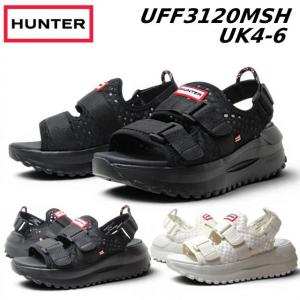 HUNTER（ハンター） 厚底 サンダル ユニセックス シティ リベル パフド