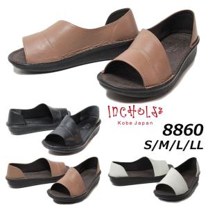 インコルジェ INCHOLJE 4039 オープントゥくしゅくしゅ2WAYサボ風