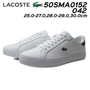 ラコステ LACOSTE 50SMA0152 POWERCOURT GRPH 225 1 SMA レザースニーカー メンズ 靴