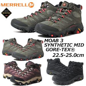 メレル MERRELL J500182 J500184 J500424 モアブ 3 シンセティック ミッド ゴアテックス ハイキングシューズ レディース 靴｜nws