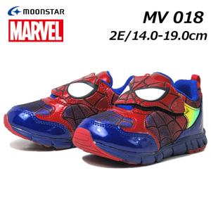 ムーンスター MOONSTAR マーベル スパイダーマン MV 018 2E キッズジョグシューズ スニーカー 靴｜nws